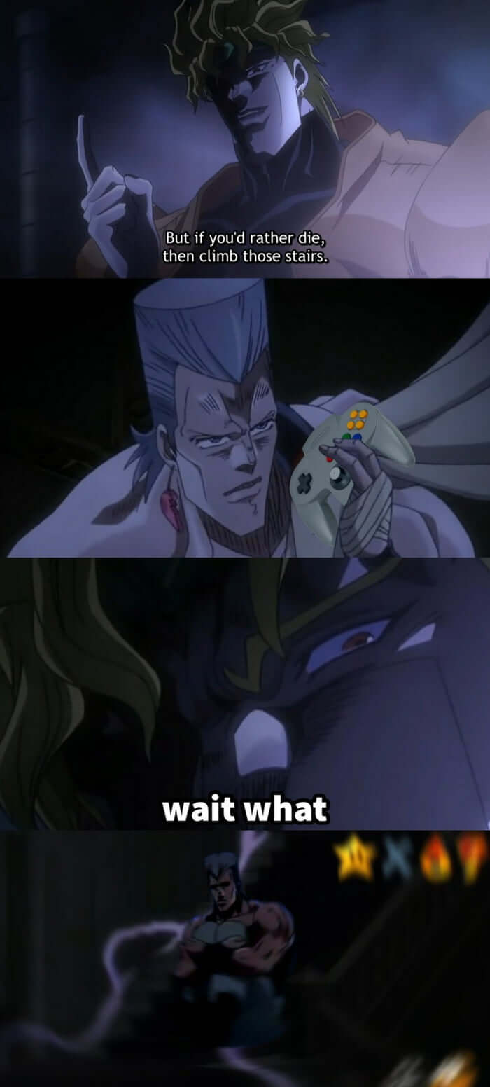 Polnareff speedrunner confirmed?!